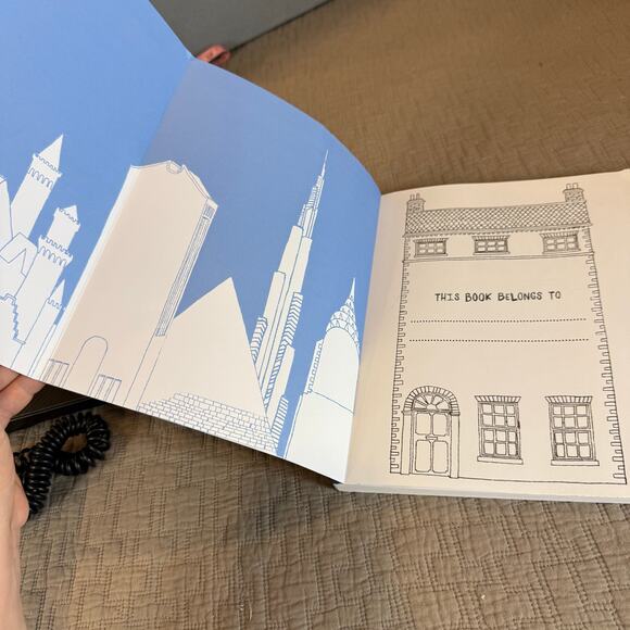 Make Buildings Kids Doodle Design Activity Book Draw & Color Kane Miller - Picture 7 of 16